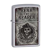 Sons of Anarchy Fear the Reaper Satin Chrome Zippo Lighter